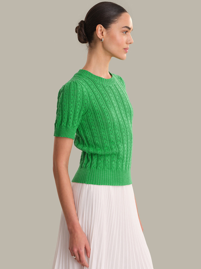 525 america Harper: Pointelle Sweater outlook