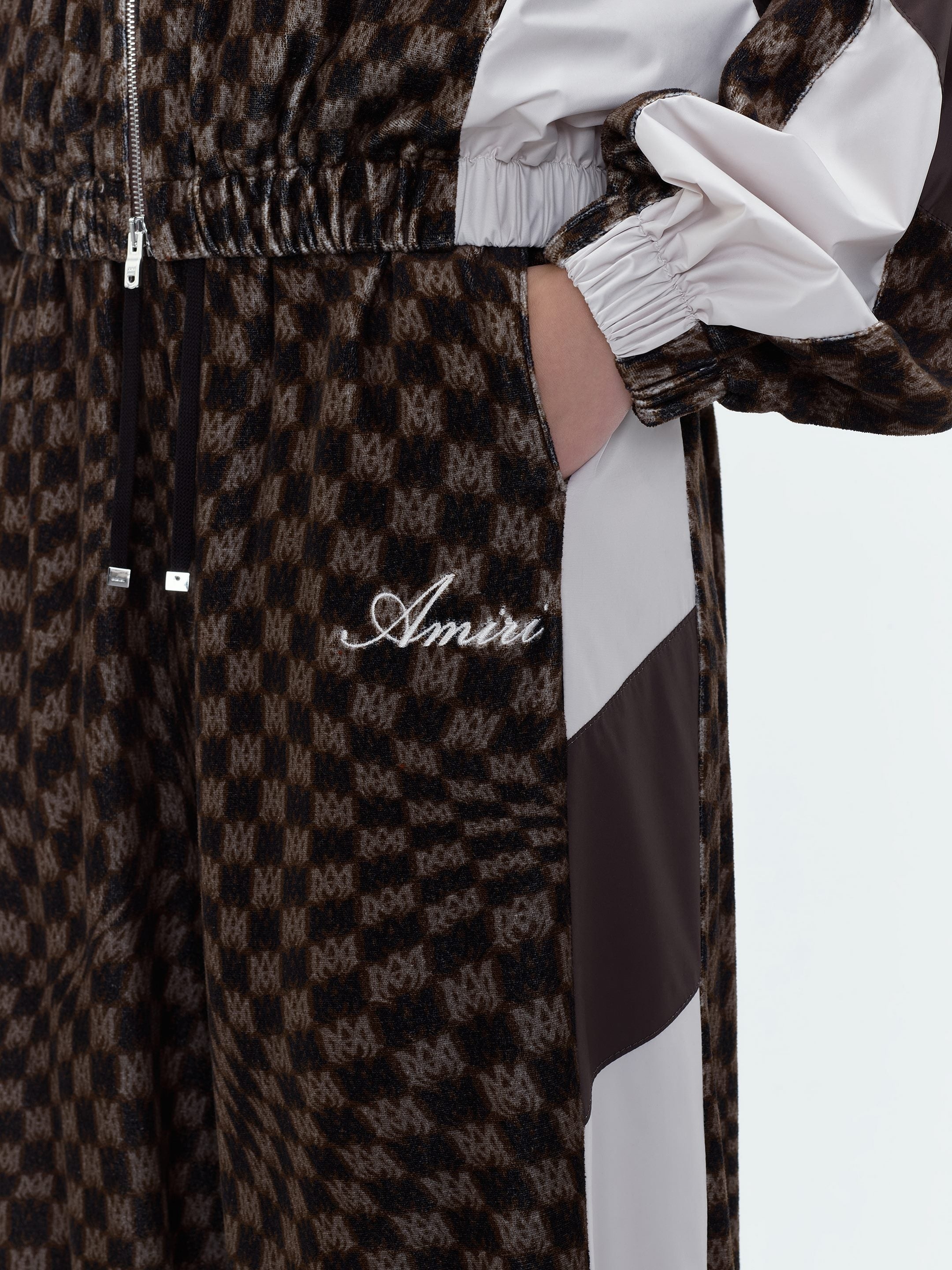 WIDE LEG RETRO TRACK PANT - 7