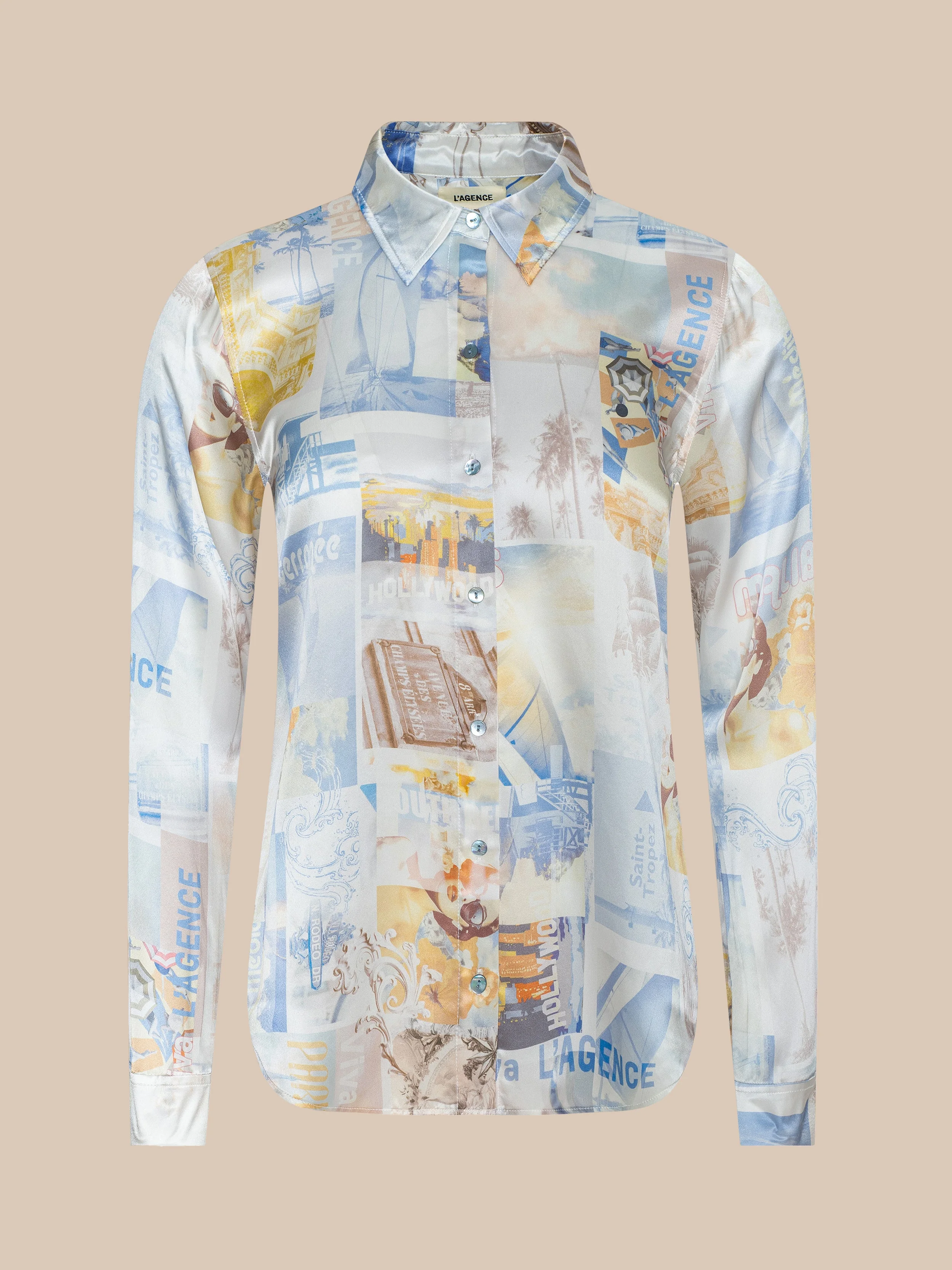 Tyler Silk Blouse - 1