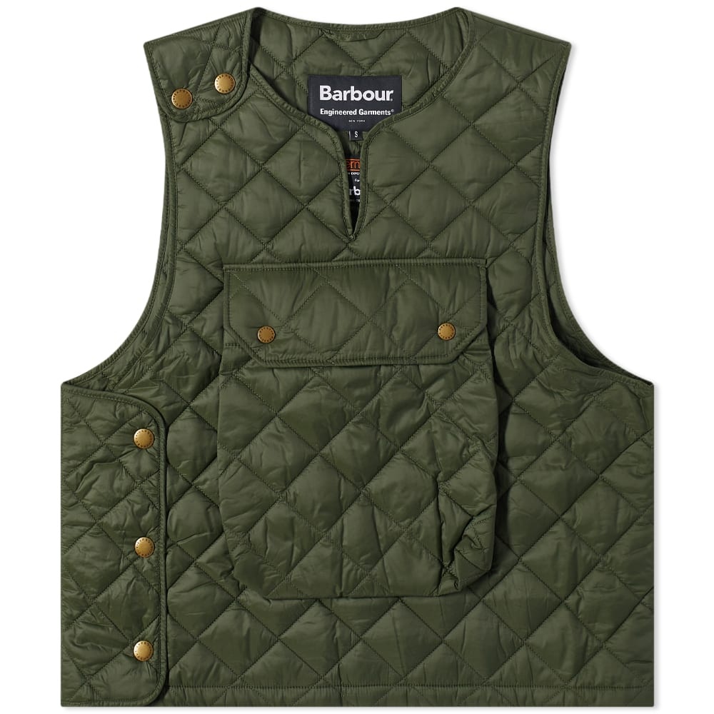 Barbour x Engineered Garments Pop Quilted Vest - 1