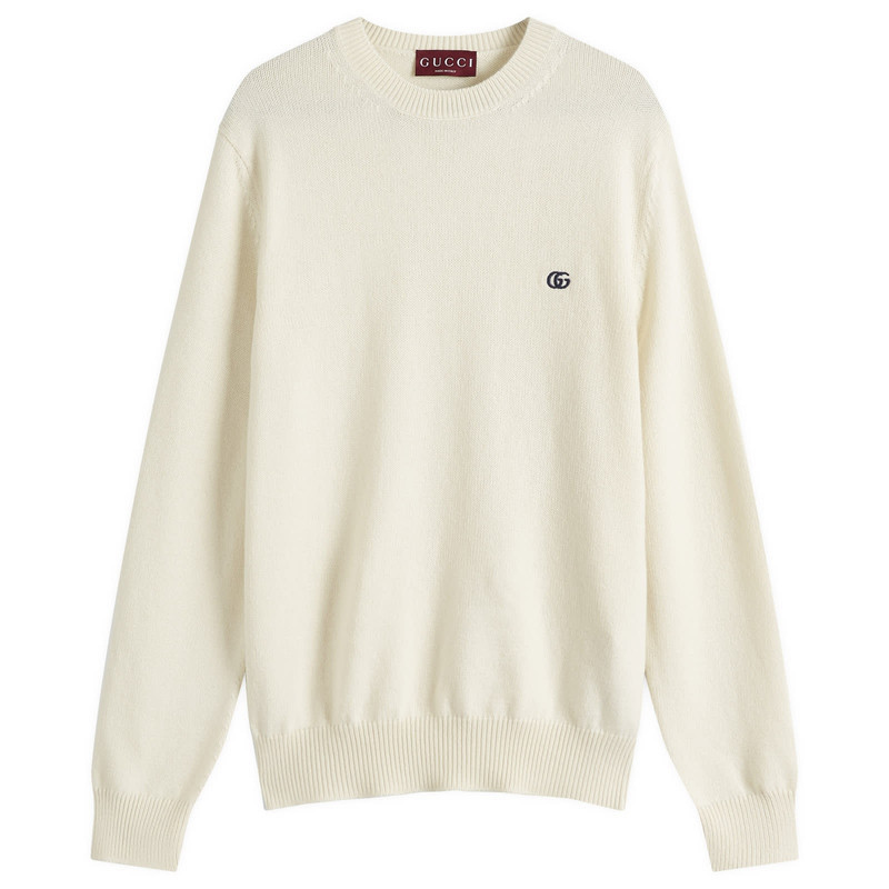 Gucci Monogram Wool Cashmere Crew Knit 1