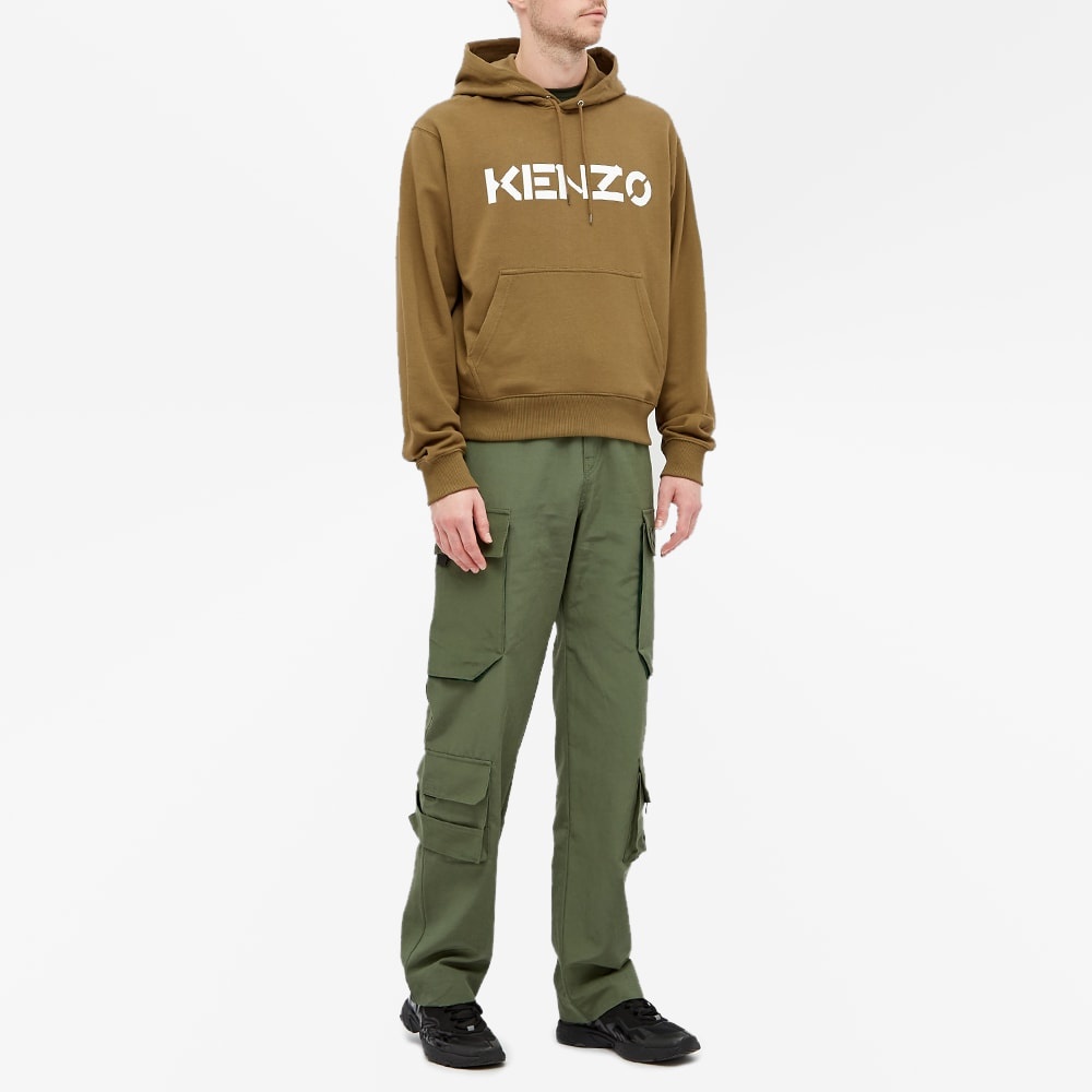 Kenzo Bi-Colour Logo Popover Hoody - 6