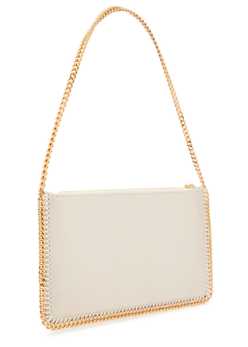 Stella McCartney Stella Mccartney Falabella Embellished Satin Shoulder Strap outlook