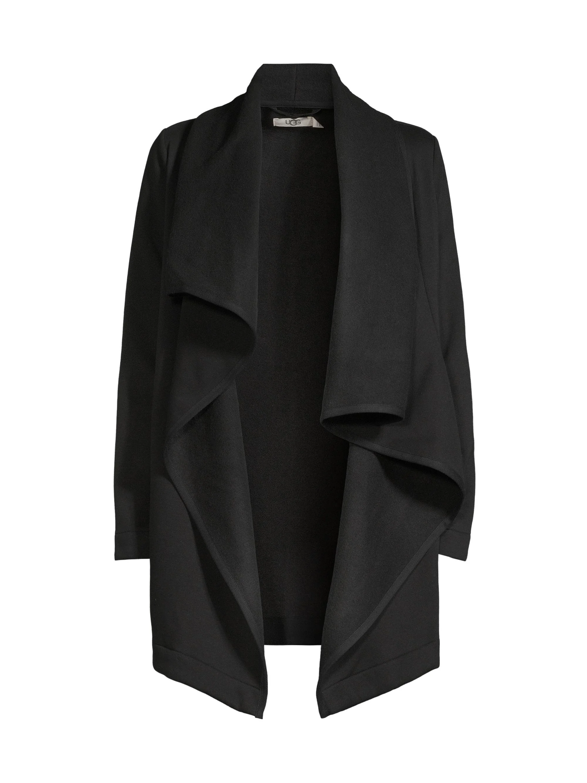 Women's Janni Fleece Blanket Cardigan - Black - 1