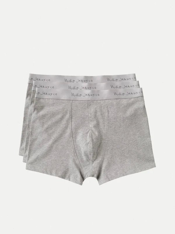 Boxer Briefs 3-Pack Greymelange - 1