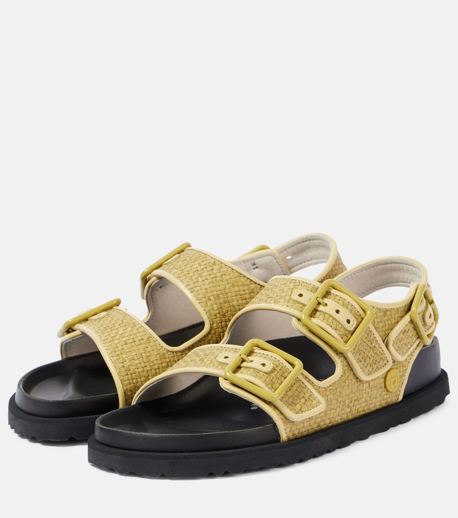 Milano Luxe raffia sandals - 5