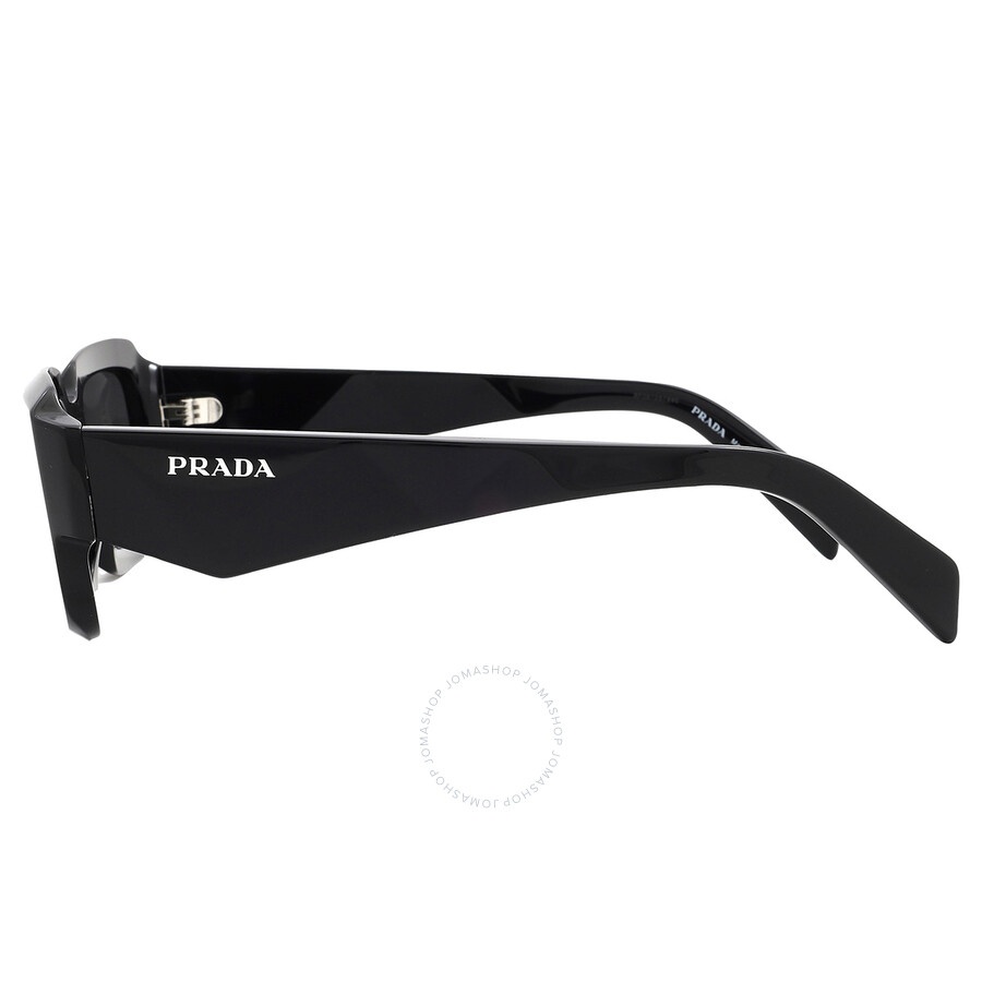 Prada Dark Grey Rectangular Men's Sunglasses PR 27ZS 16K08Z 54 - 3