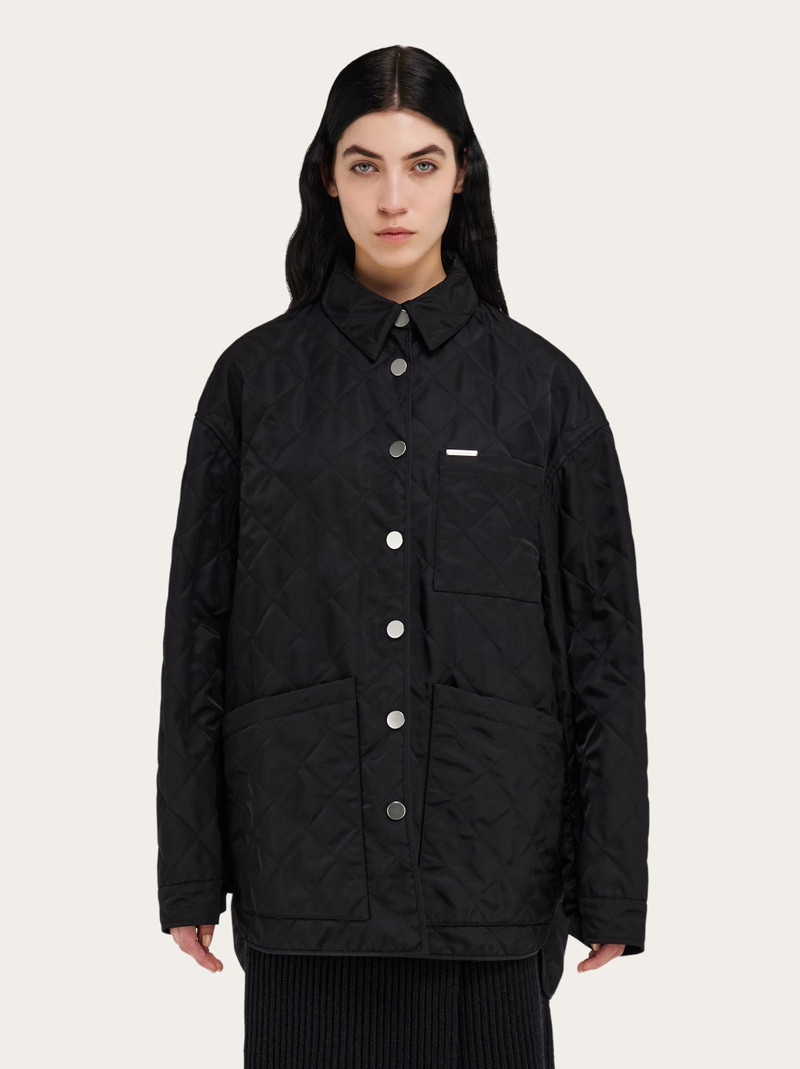 FERRAGAMO Quilted blouson outlook