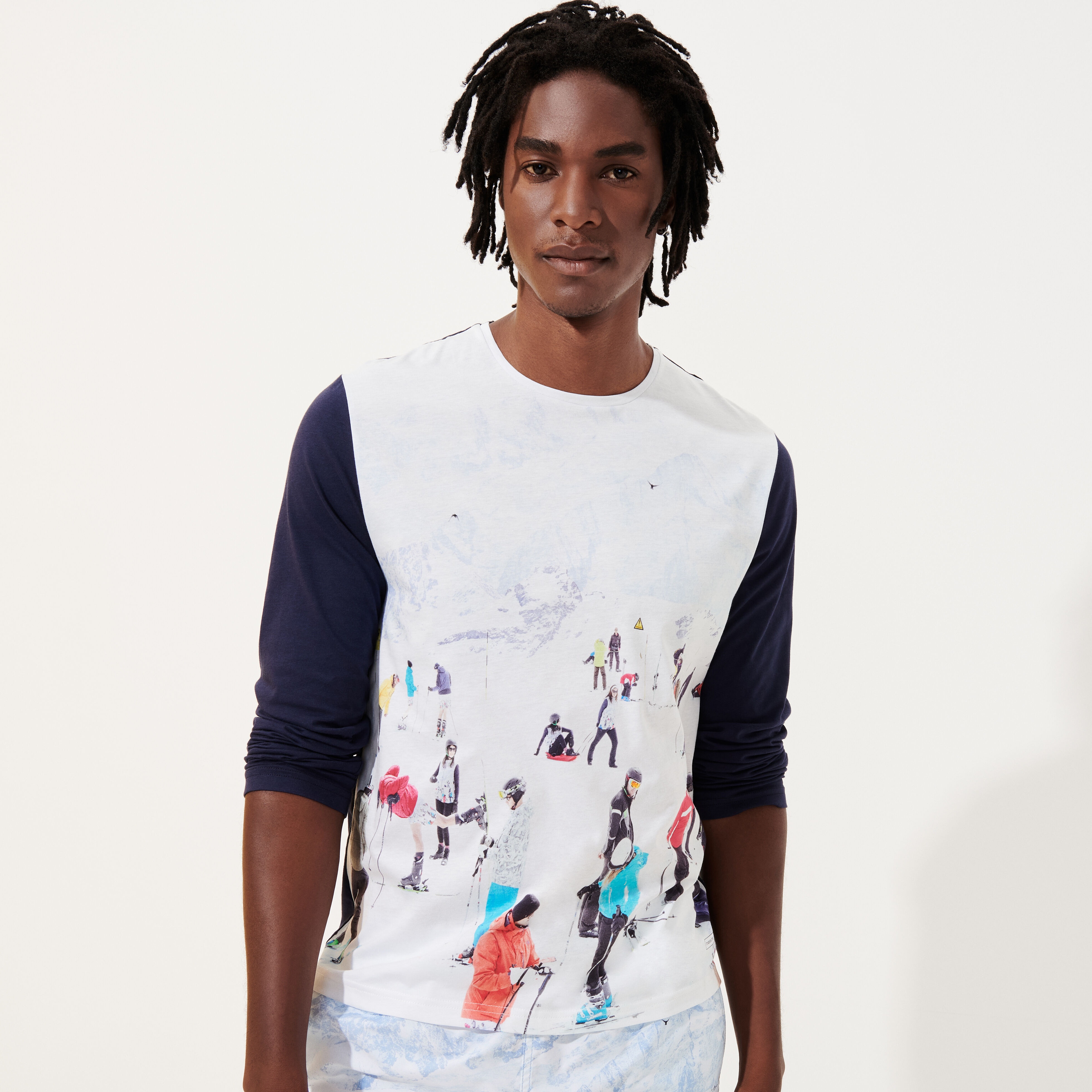 Men Long Sleeves T-shirt - Vilebrequin x Massimo Vitali - 3