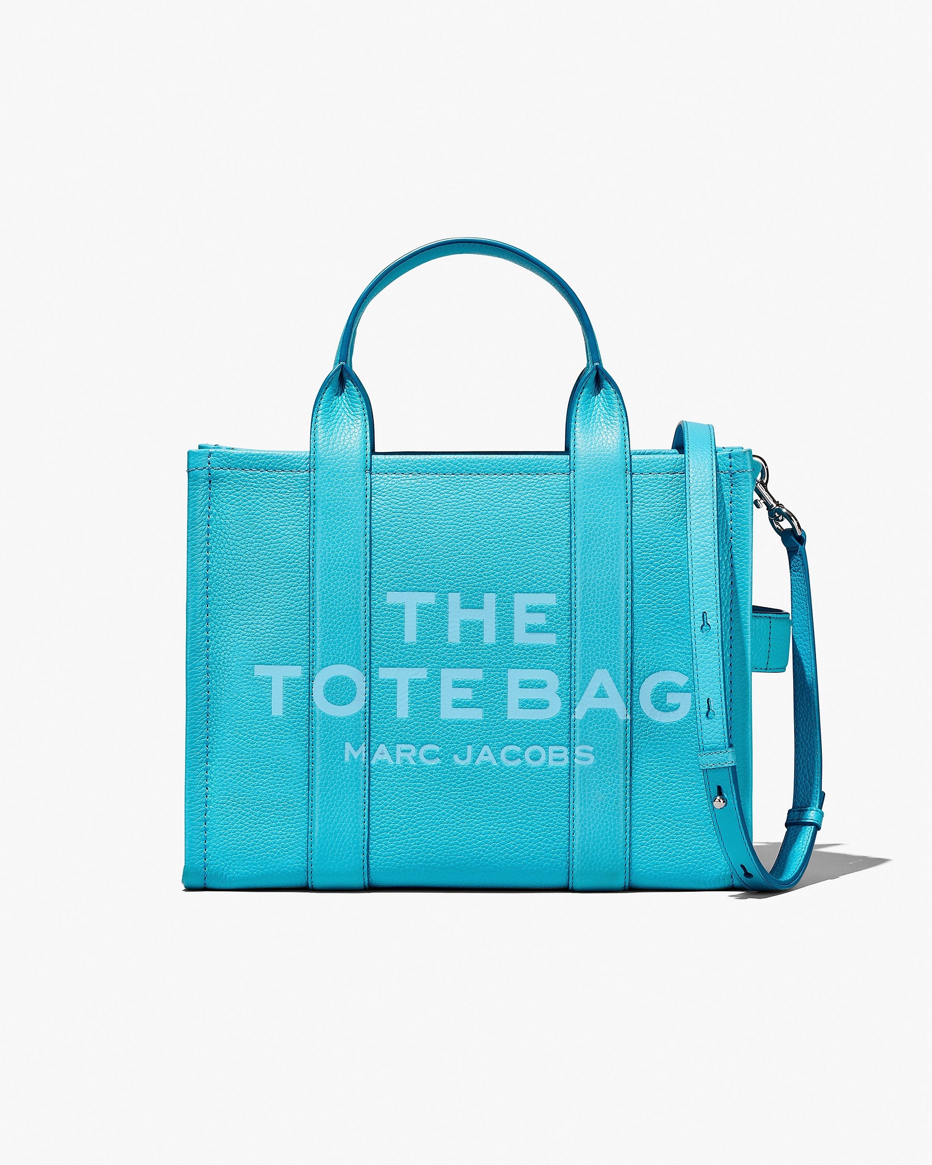 THE LEATHER MEDIUM TOTE BAG - 1