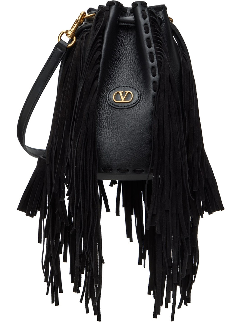 Black Nellcôte Small Bucket Bag 1