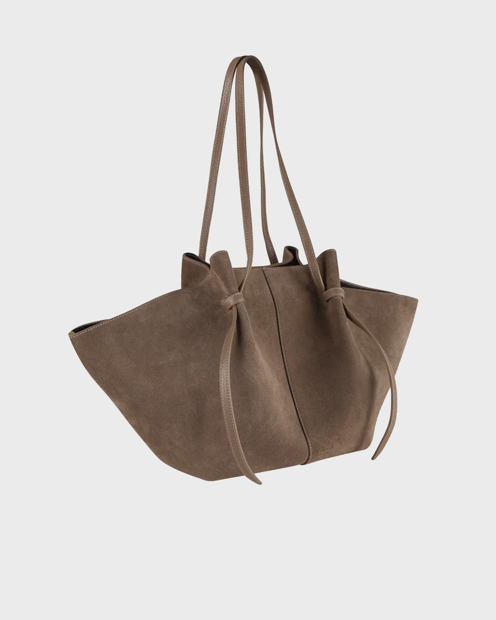 Large Mochi Suede Bag  Taupe ONESIZE - 2