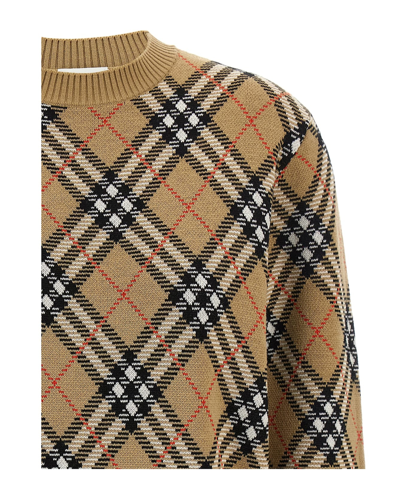 Burberry Check Sweater - 3