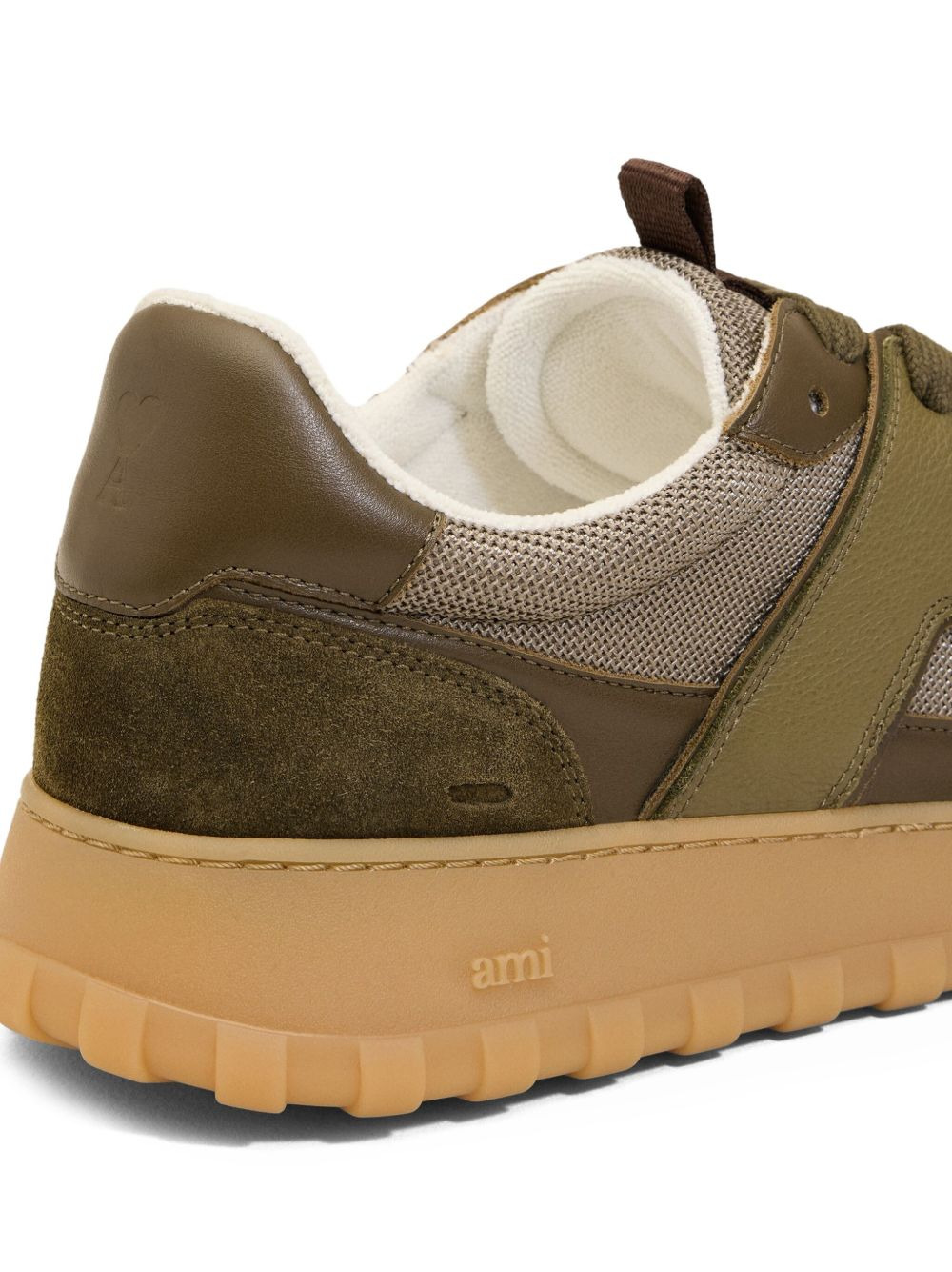 panelled sneakers - 3