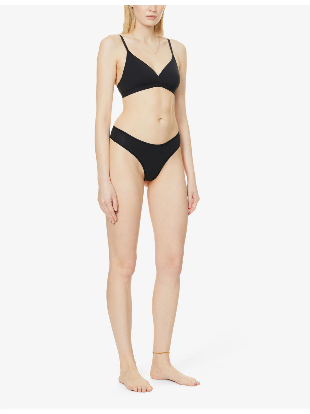 Fits Everybody crossover stretch-woven bra - 2