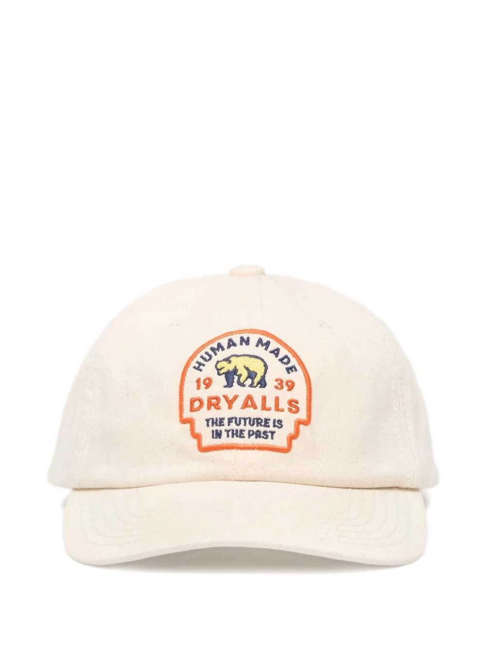 paneled adustable-strap hat - 1