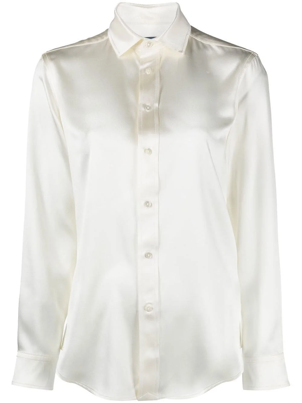 silk longsleeved shirt - 1