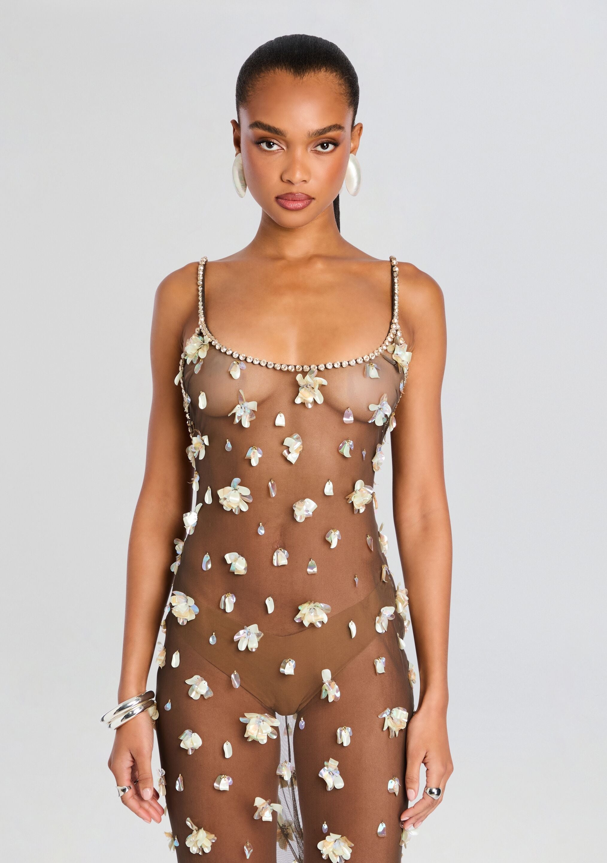ALGEA EMBELLISHED DRESS - 6