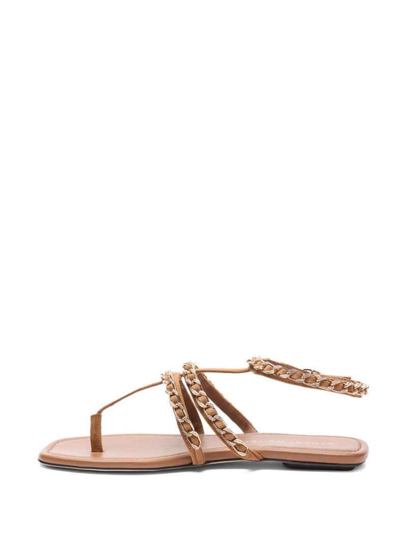 Stuart Weitzman Soluxe crystal sandals outlook
