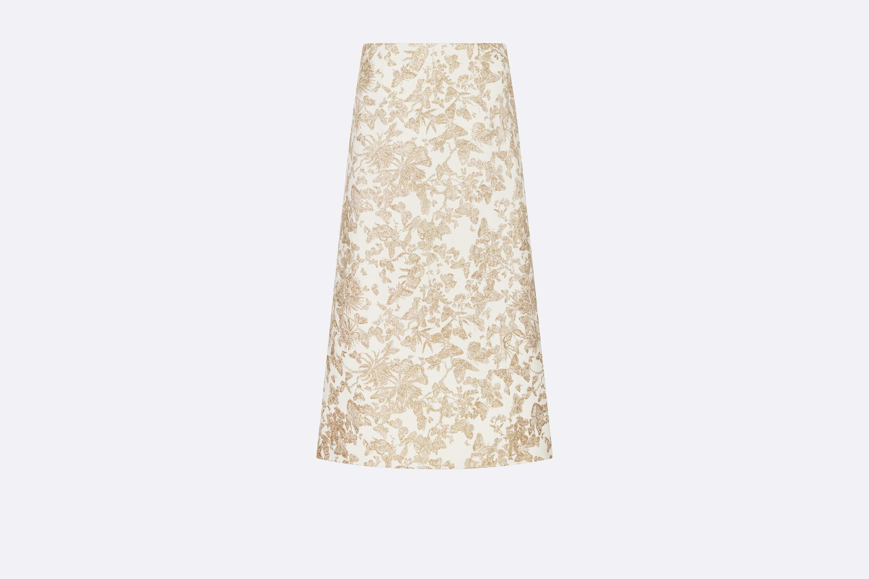Mid-Length Flared Skirt - 1