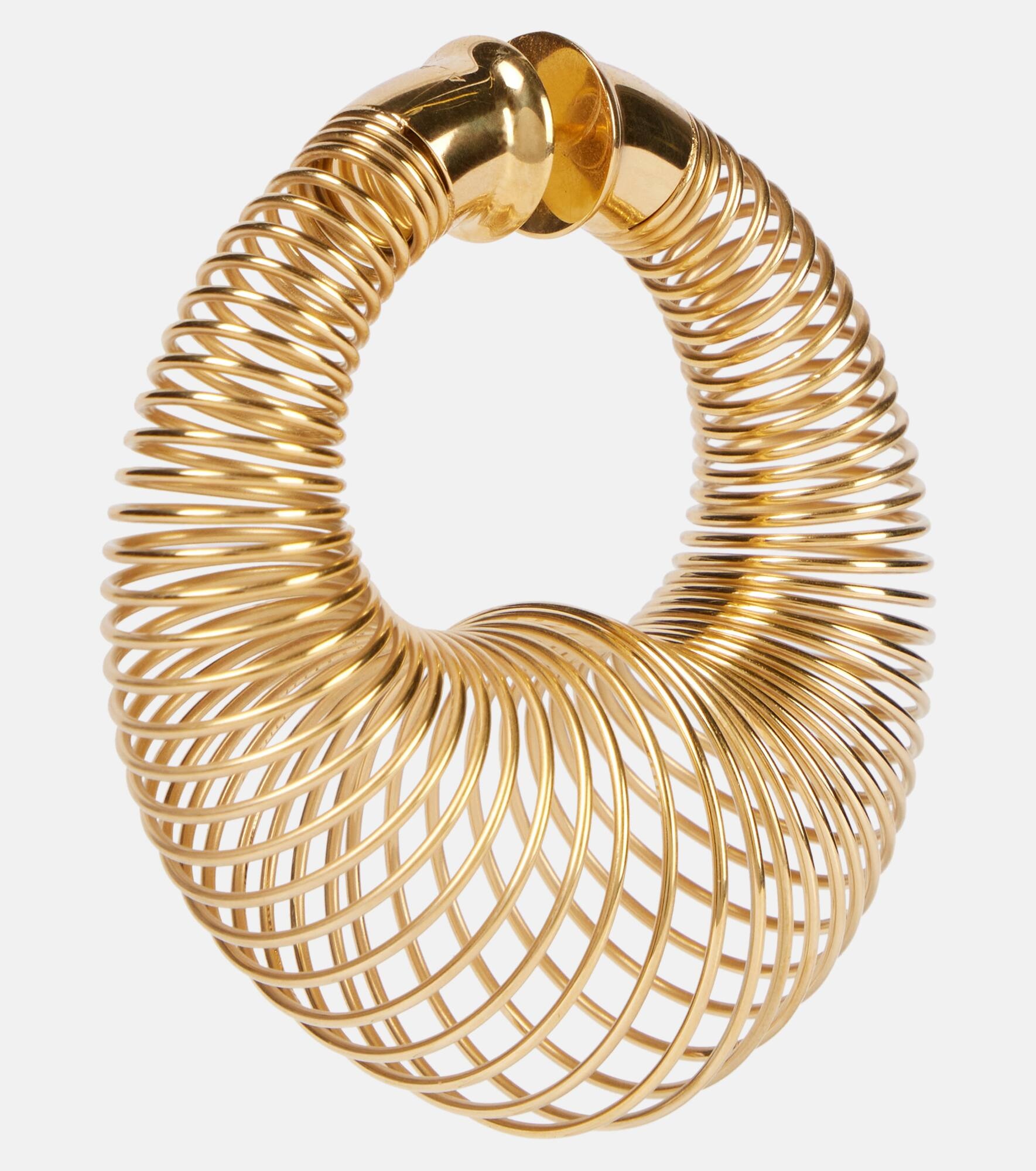 Spiral hoop earrings - 5