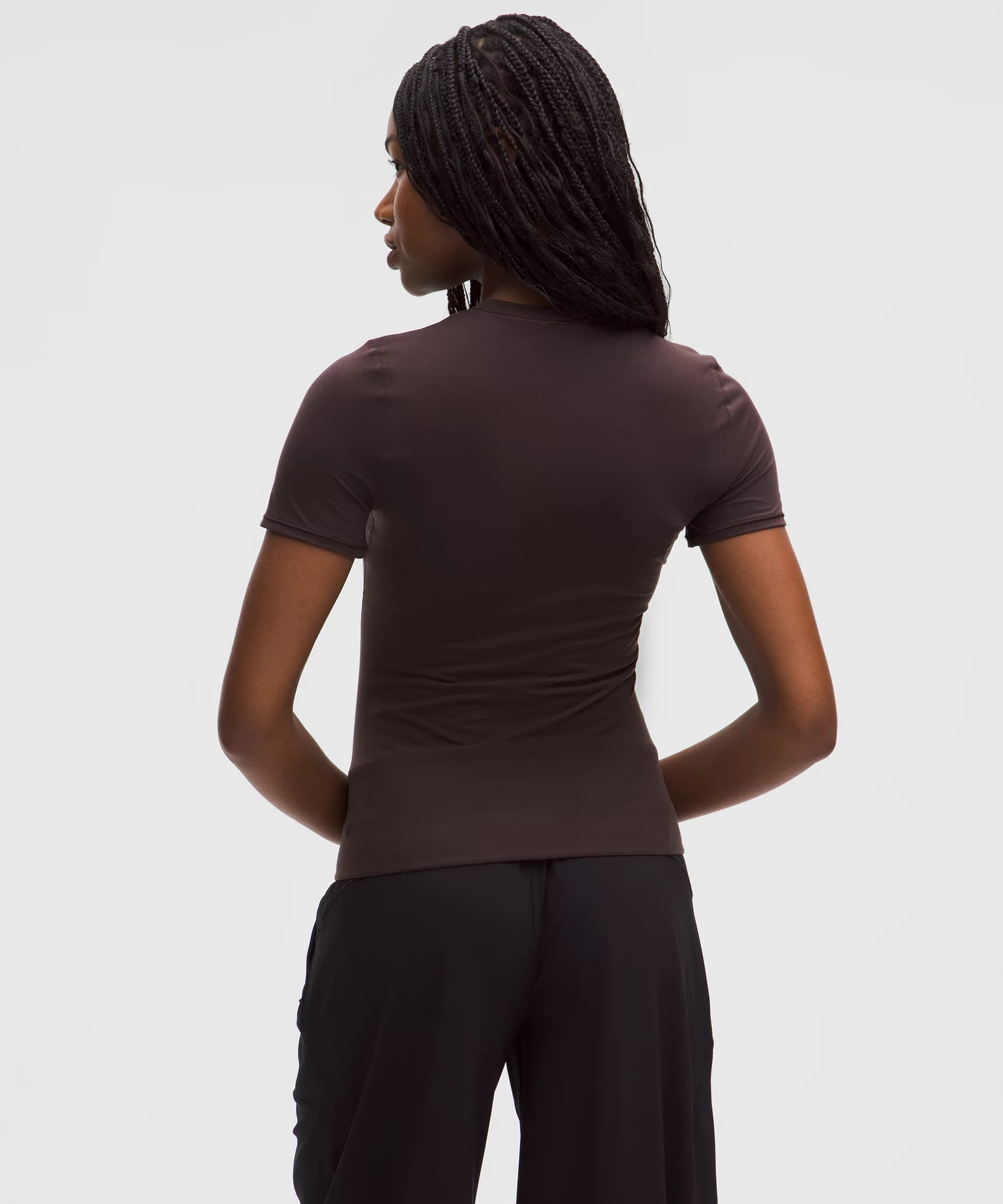 Wundermost Ultra-Soft Nulu Hip-Length Crewneck Shirt - 3
