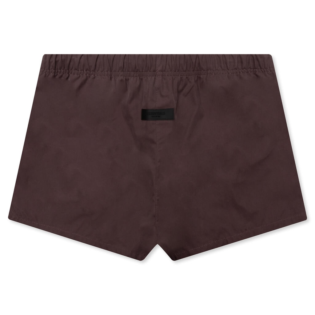 WOMEN'S COTTON DOCK SHORT - PLUM - 1