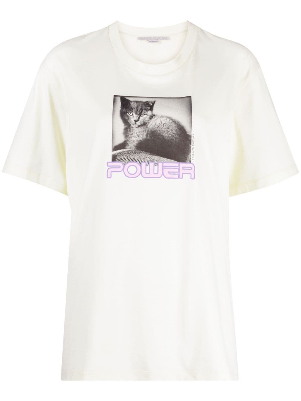 photograph-print cotton T-shirt - 1