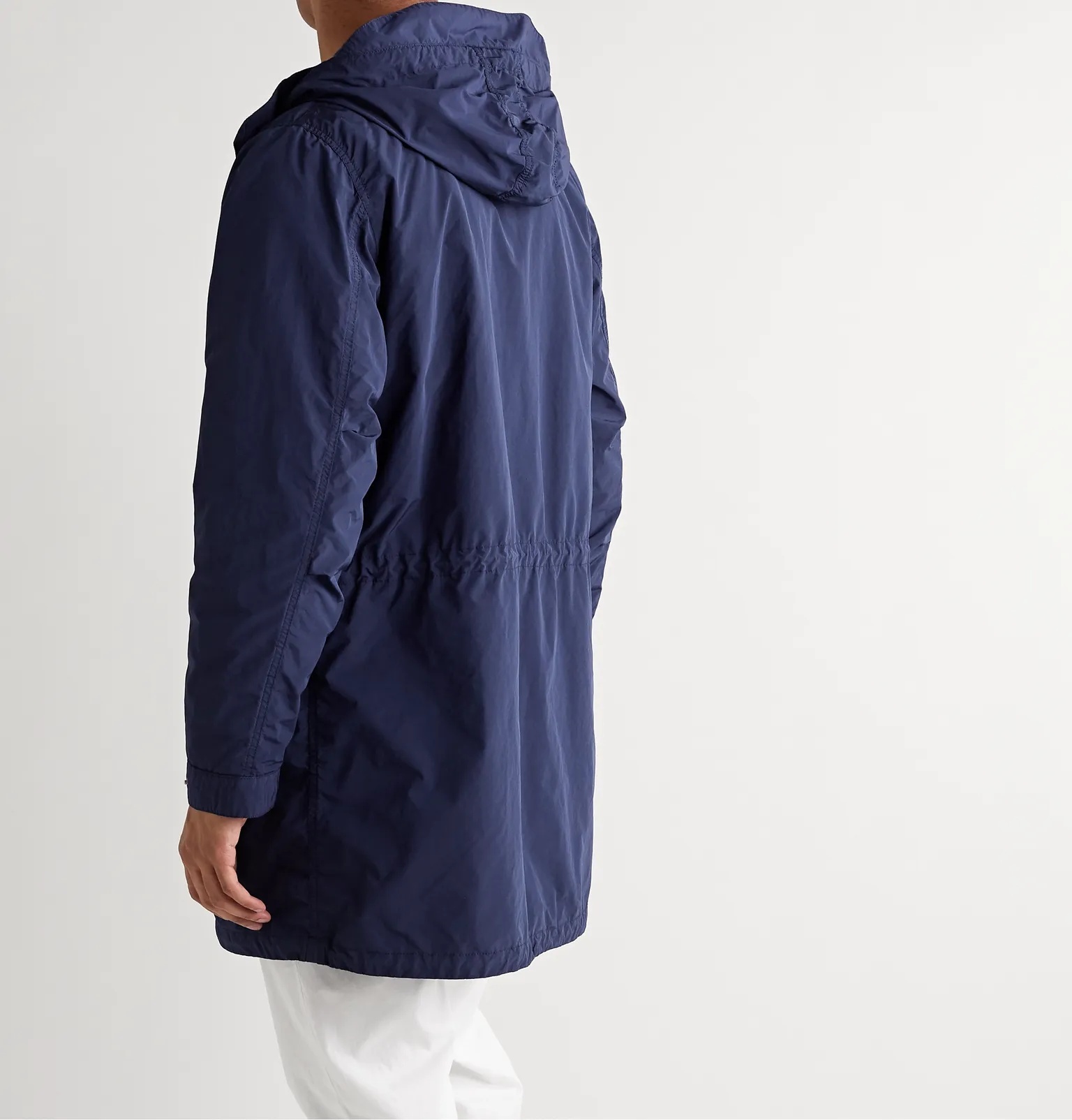 Hooded Nylon Parka - 4