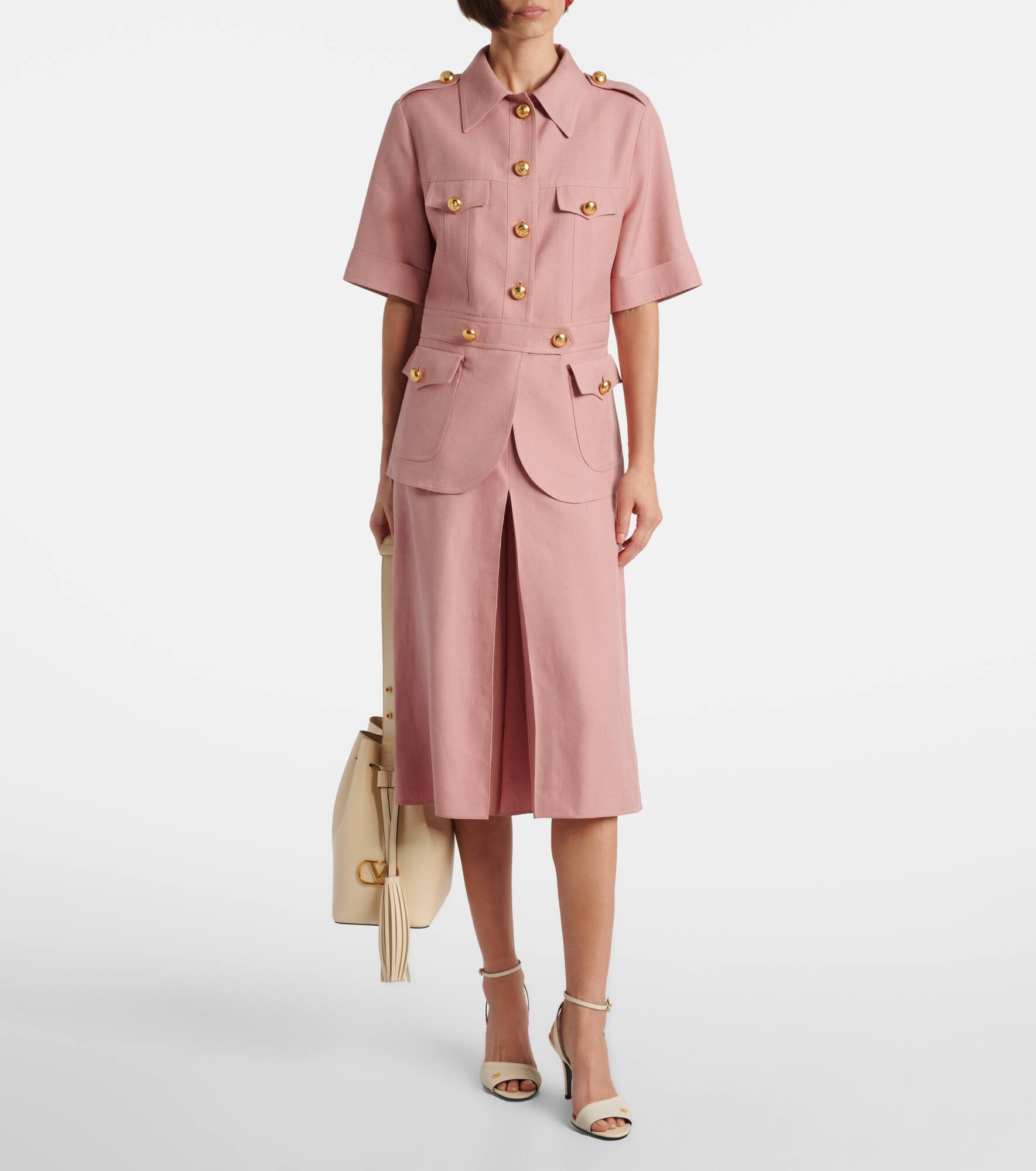 Cashmere and cotton jacket - 6