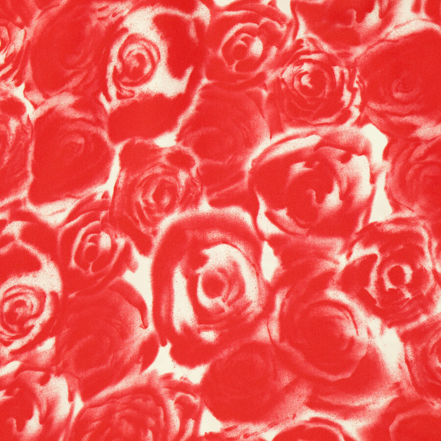 Burberry Rose-Print Asymmetric Silk Skirt - 2
