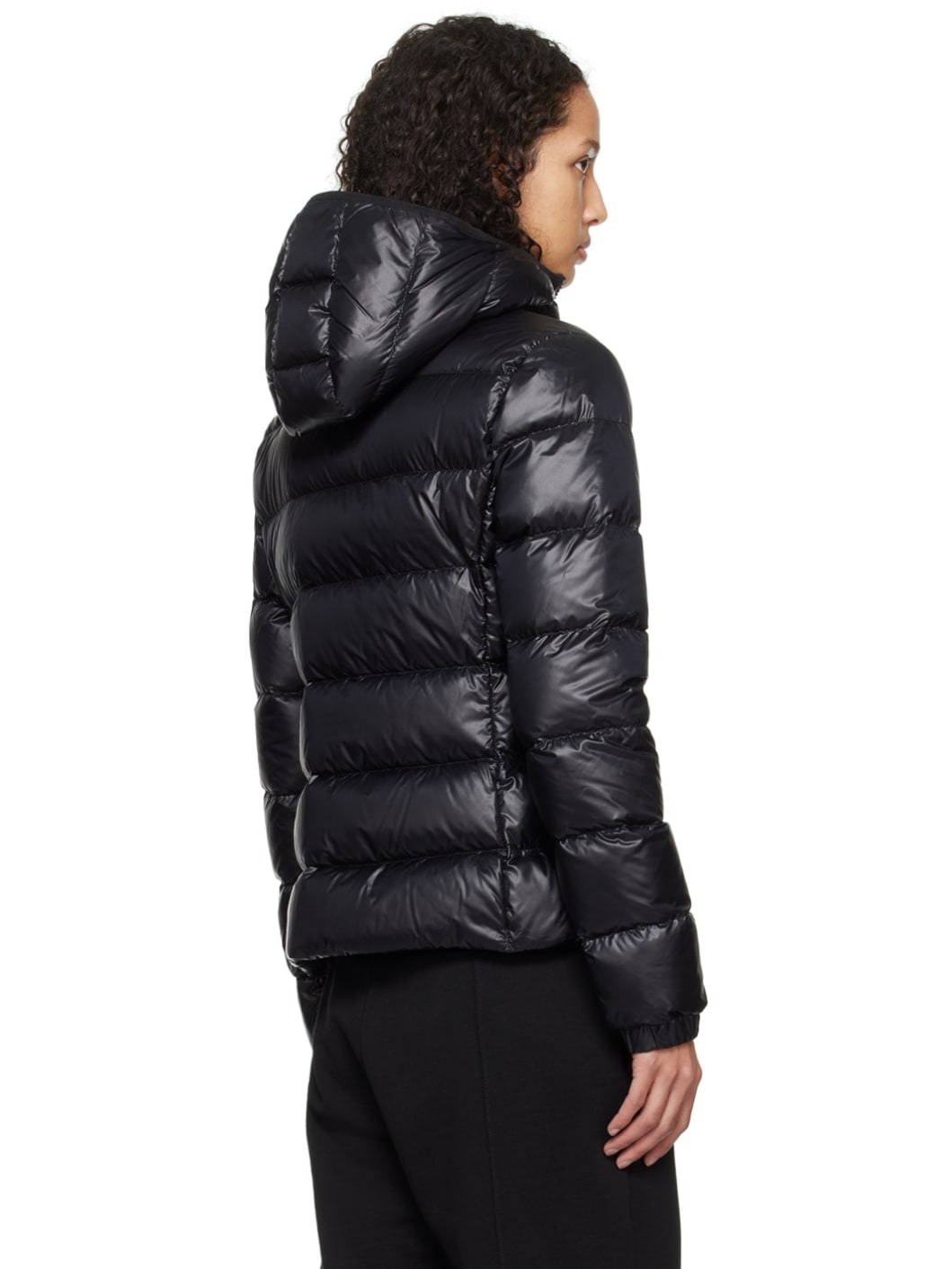 Black Gles Down Jacket - 3