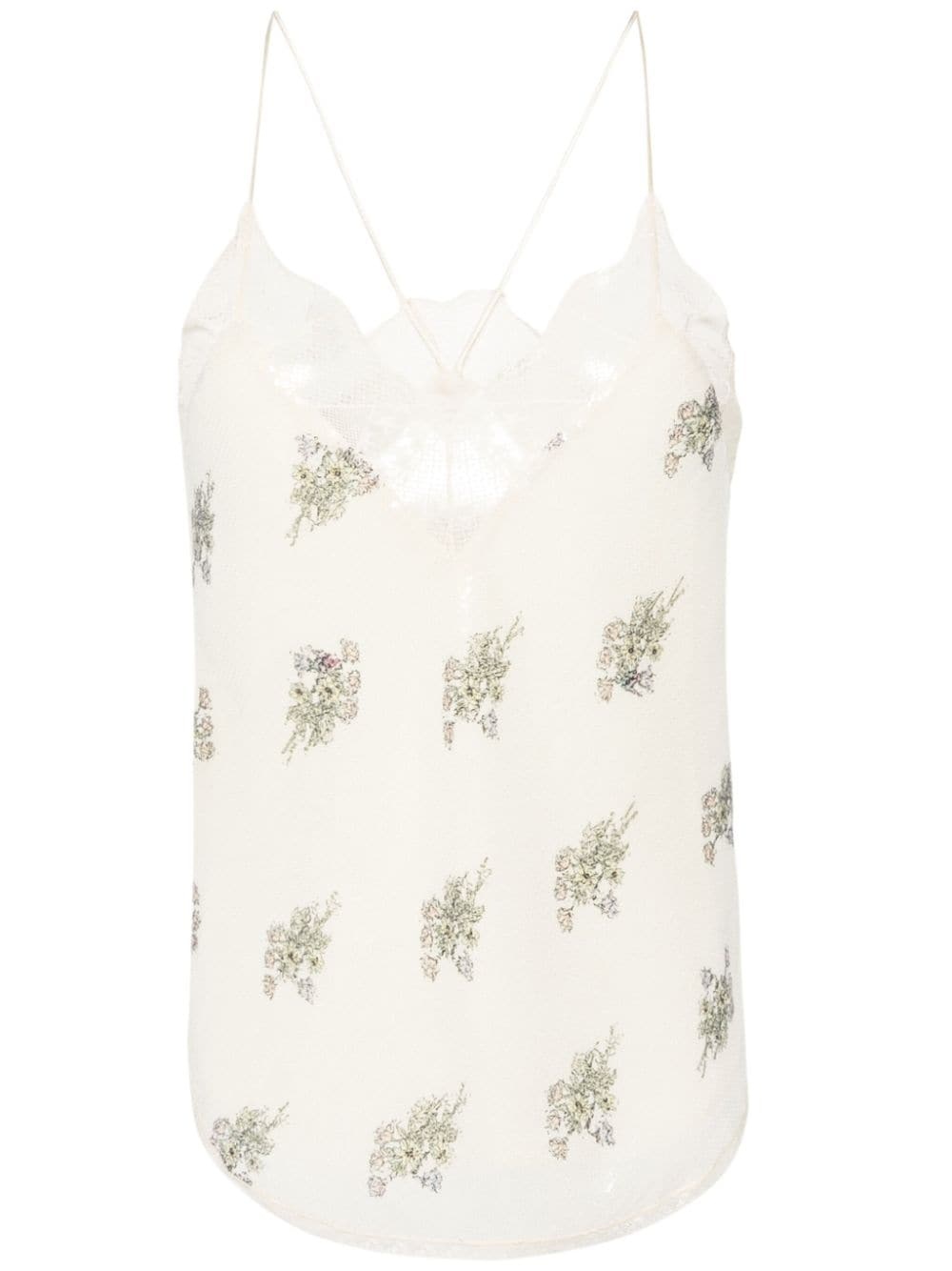 Christy sequin-embellished top - 1