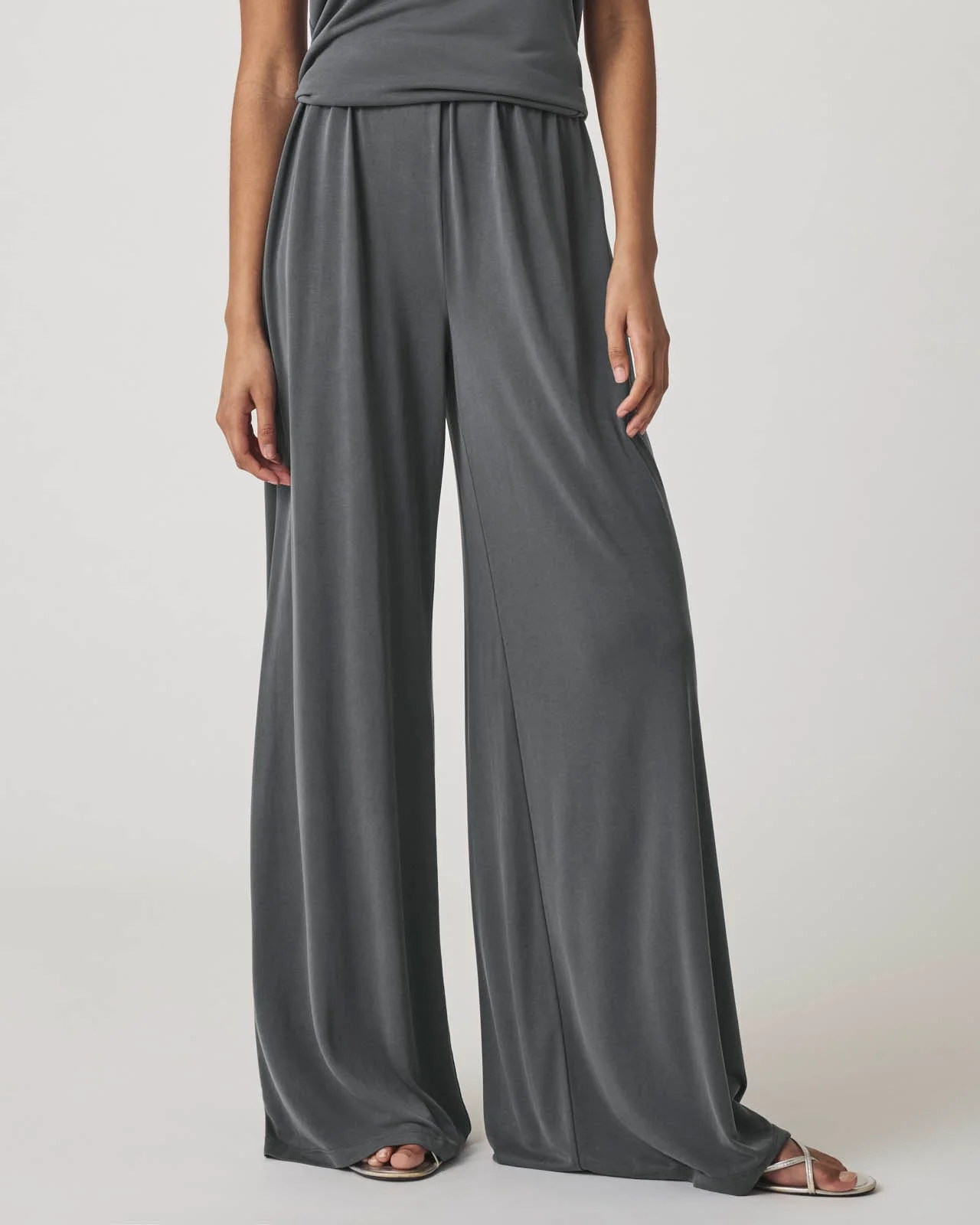 Giada Sandwash Palazzo Pant - 1