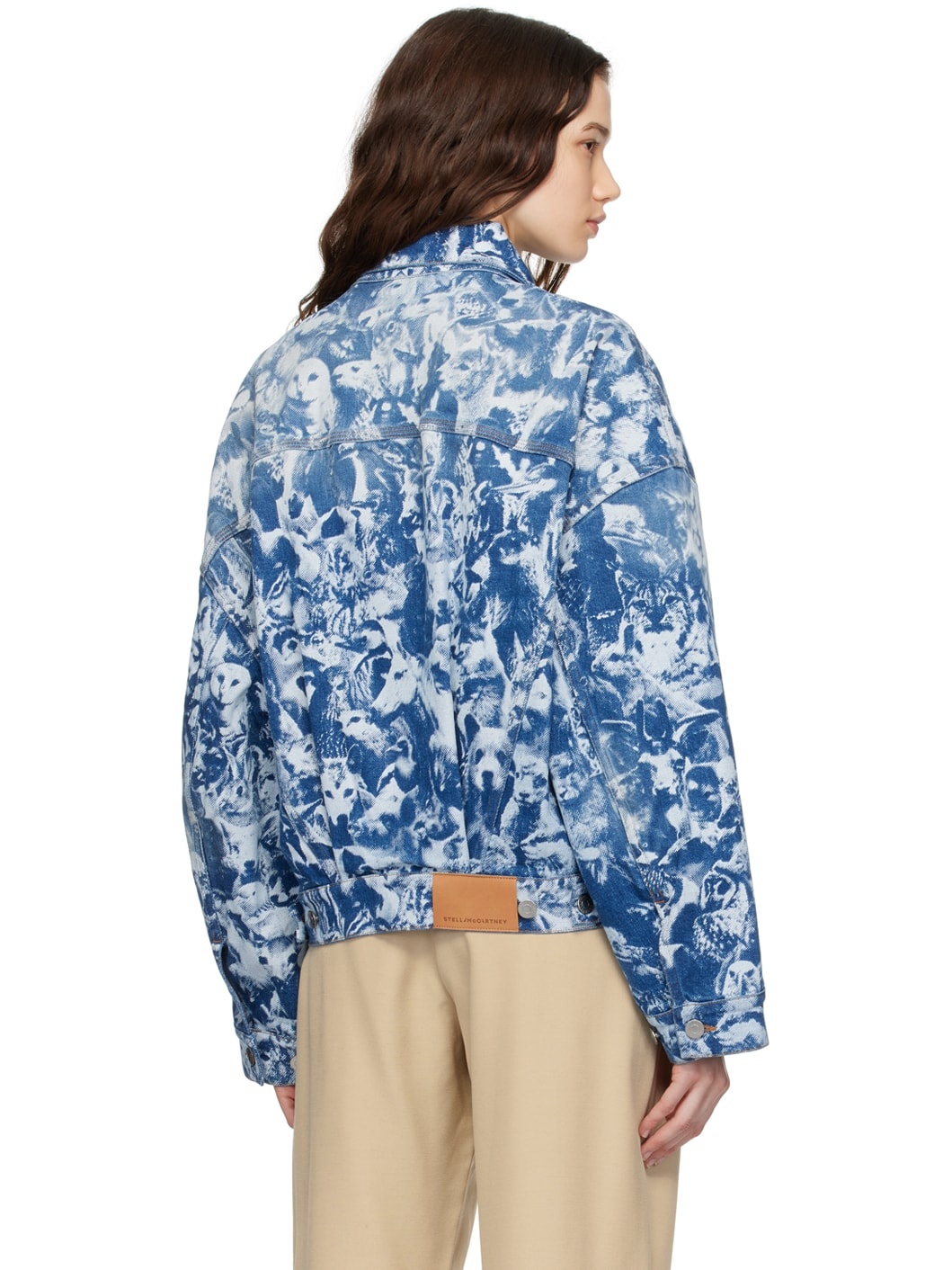 Indigo Animal Crowd Denim Jacket - 3
