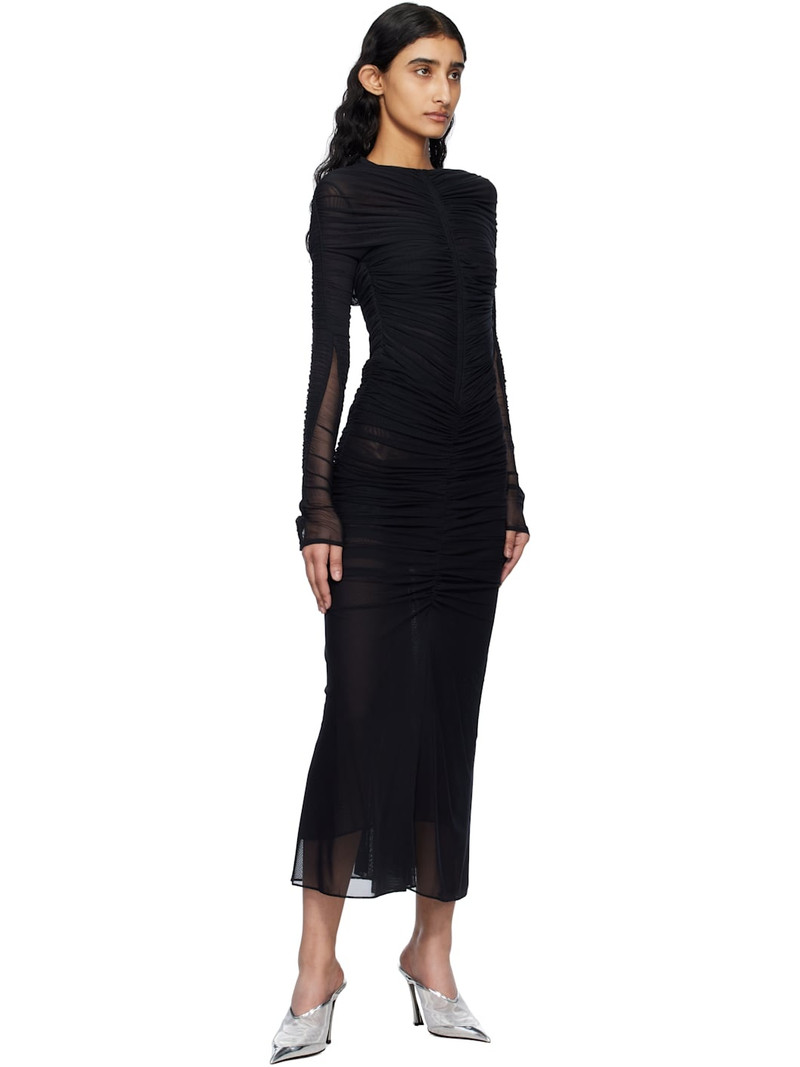 MUGLER Silver Mesh Fang 95 Heels outlook