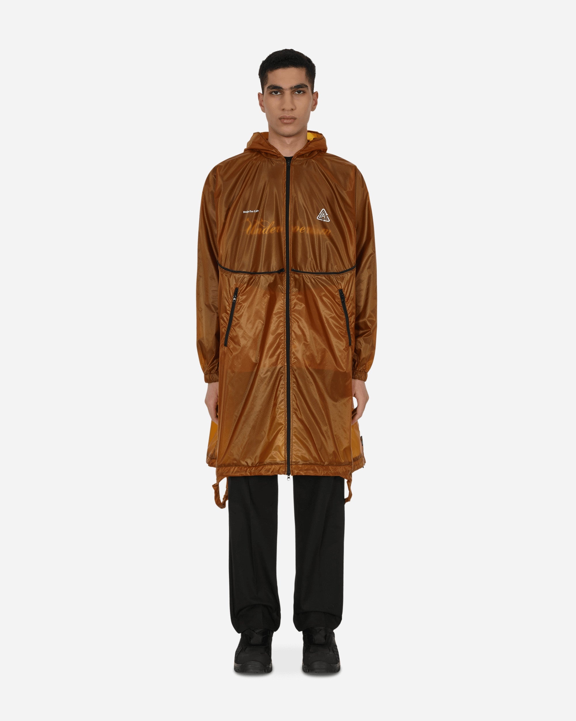 Packable Parka Jacket Brown - 1