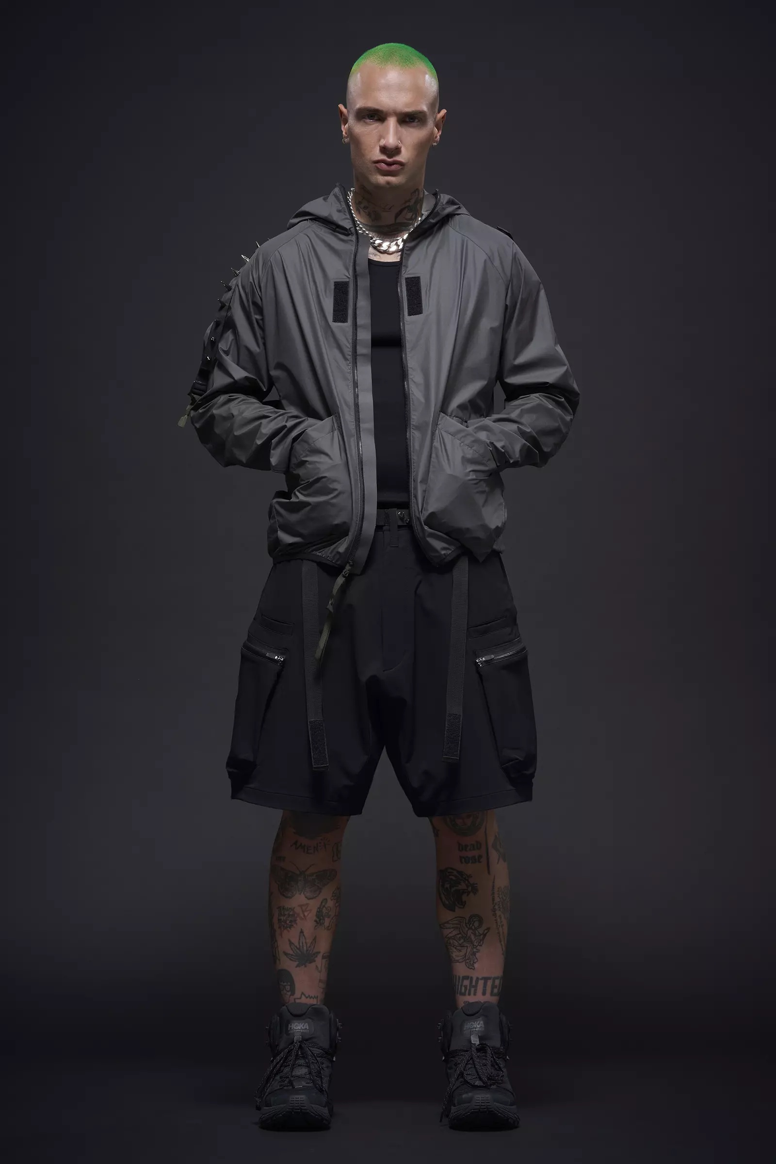 ACRONYM J118-WS Packable Windstopper® Jacket Gray outlook
