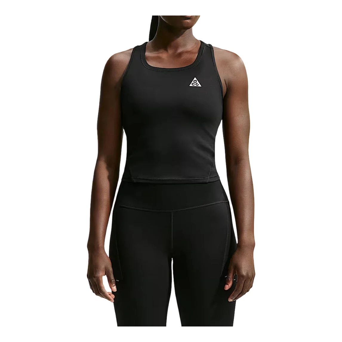 (WMNS) Nike x ACG Dri-FIT Tank Top 'Black Summit White' IO9652-010 - 1
