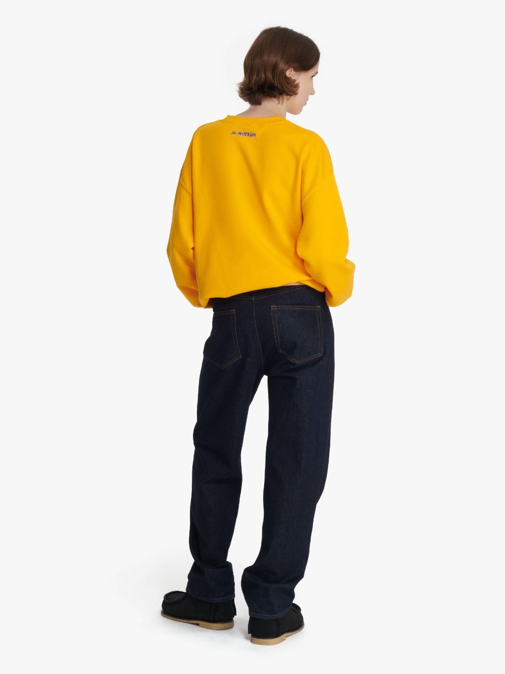 JW ANDERSON X QUEER SWEATSHIRT WITH TEXT PRINT - 4