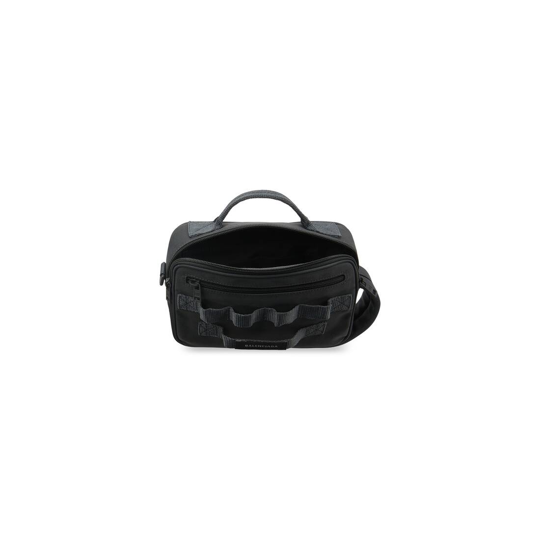 Men's Army Pouch With Strap in Grey - 5