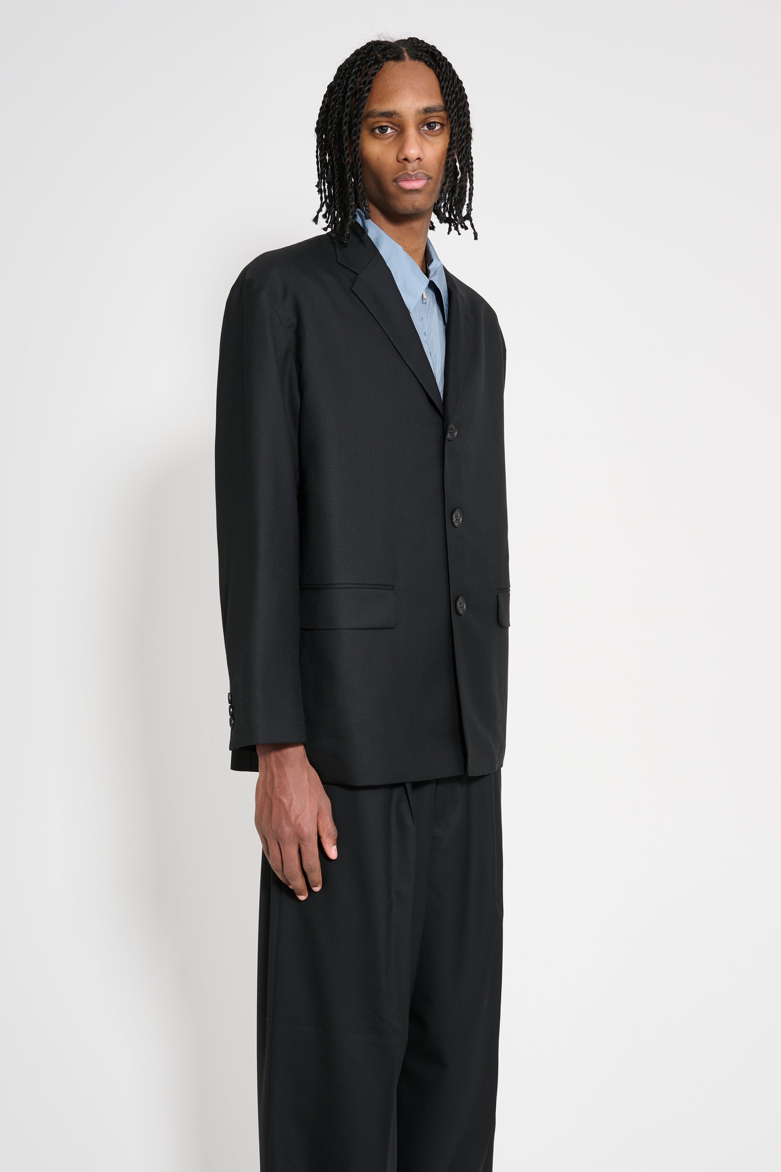COMME DES GARÇONS HOMME BLAZER BLACK - 3