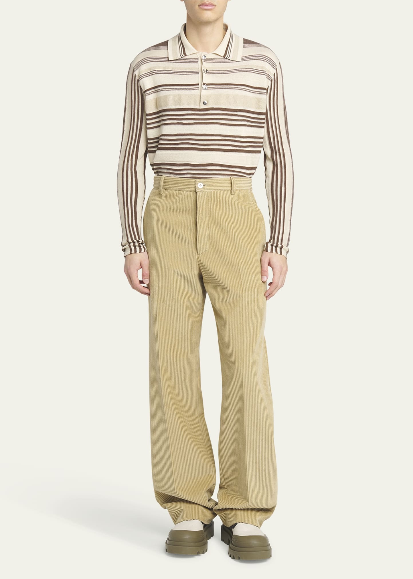 Men's Wide-Wale Corduroy Trousers - 2