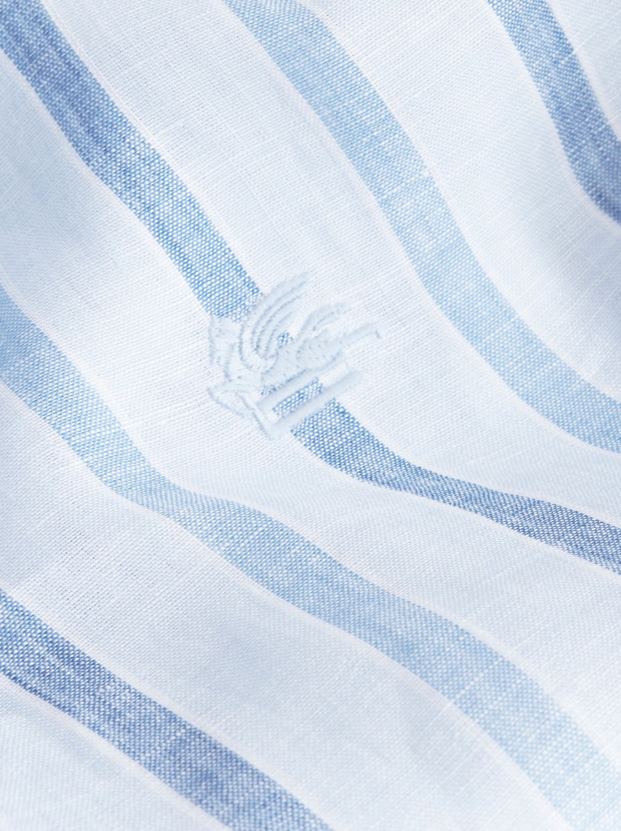 STRIPED SHIRT WITH LOGO - 7