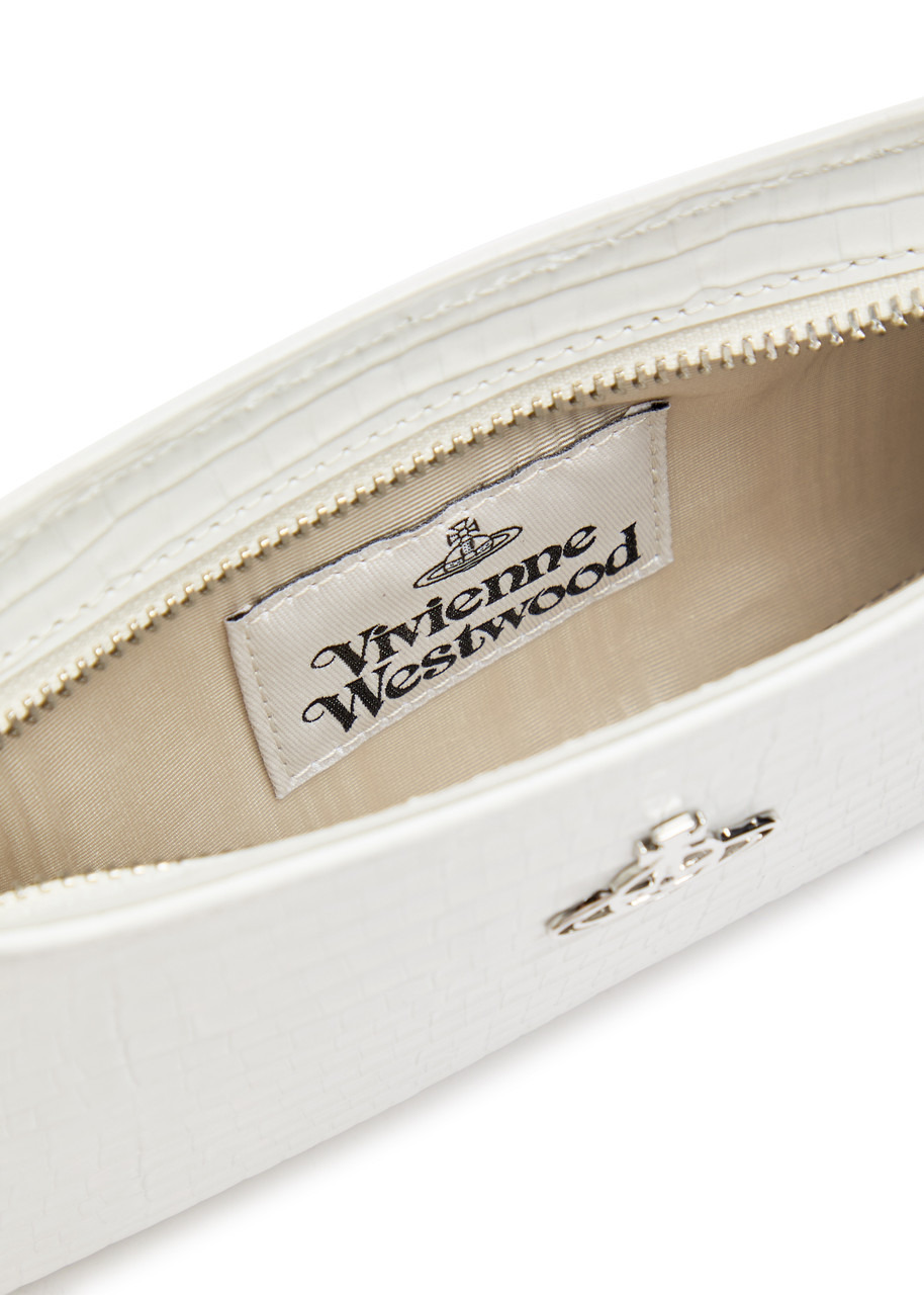 Vivienne Westwood Tasha Crocodile-effect Leather Shoulder bag - 4
