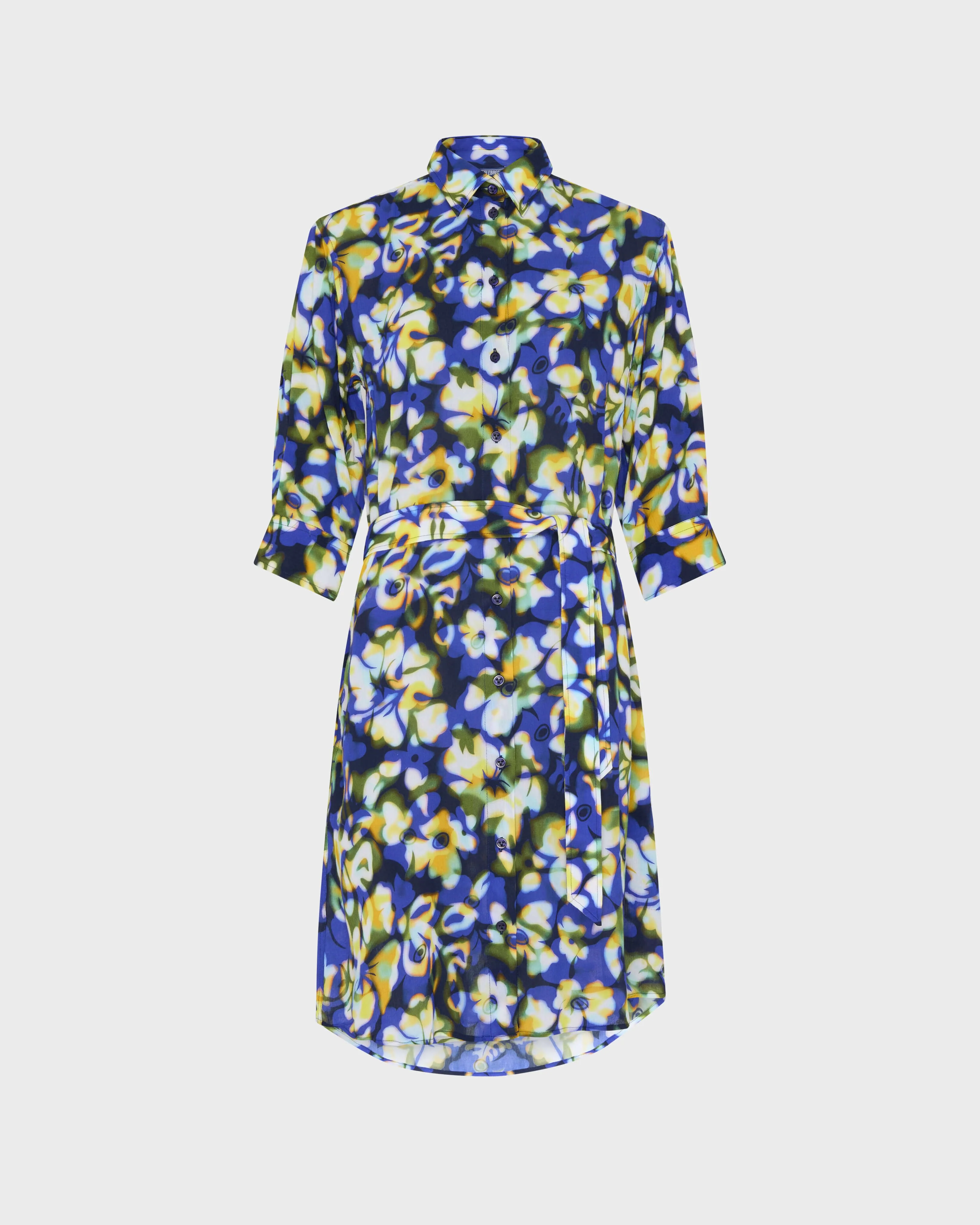 WOMEN VISCOSE LONG SHIRT DRESS FRANGIPANIER TROUBLE - 1