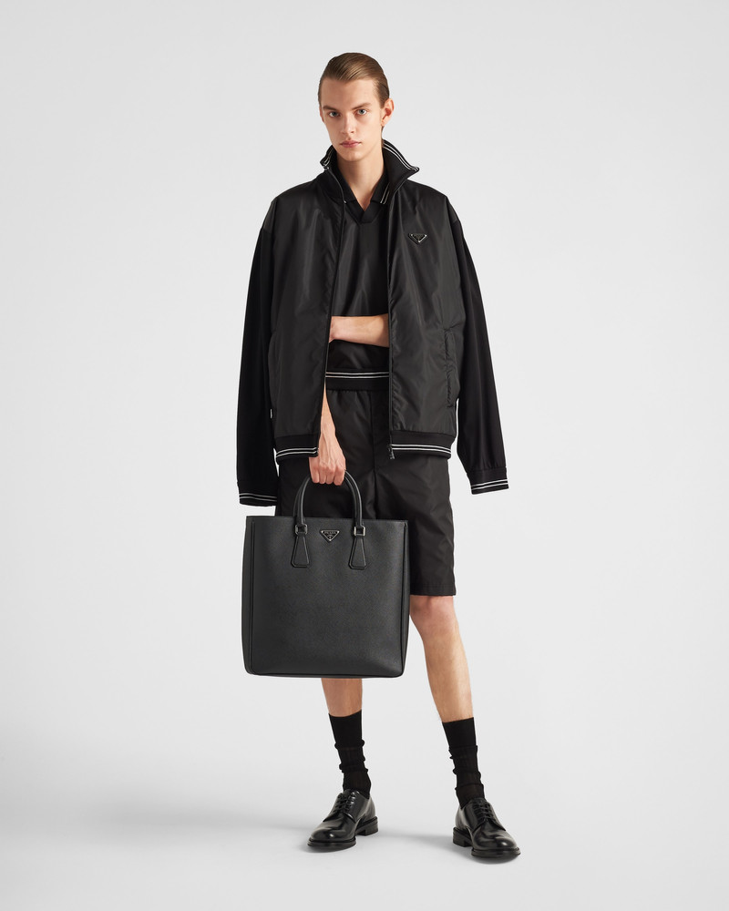Prada Cotton cardigan with Re-Nylon detail outlook