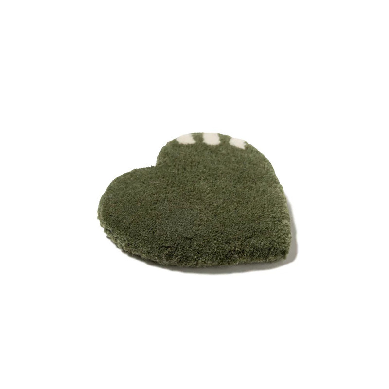 Human Made Heart Rug Coaster outlook