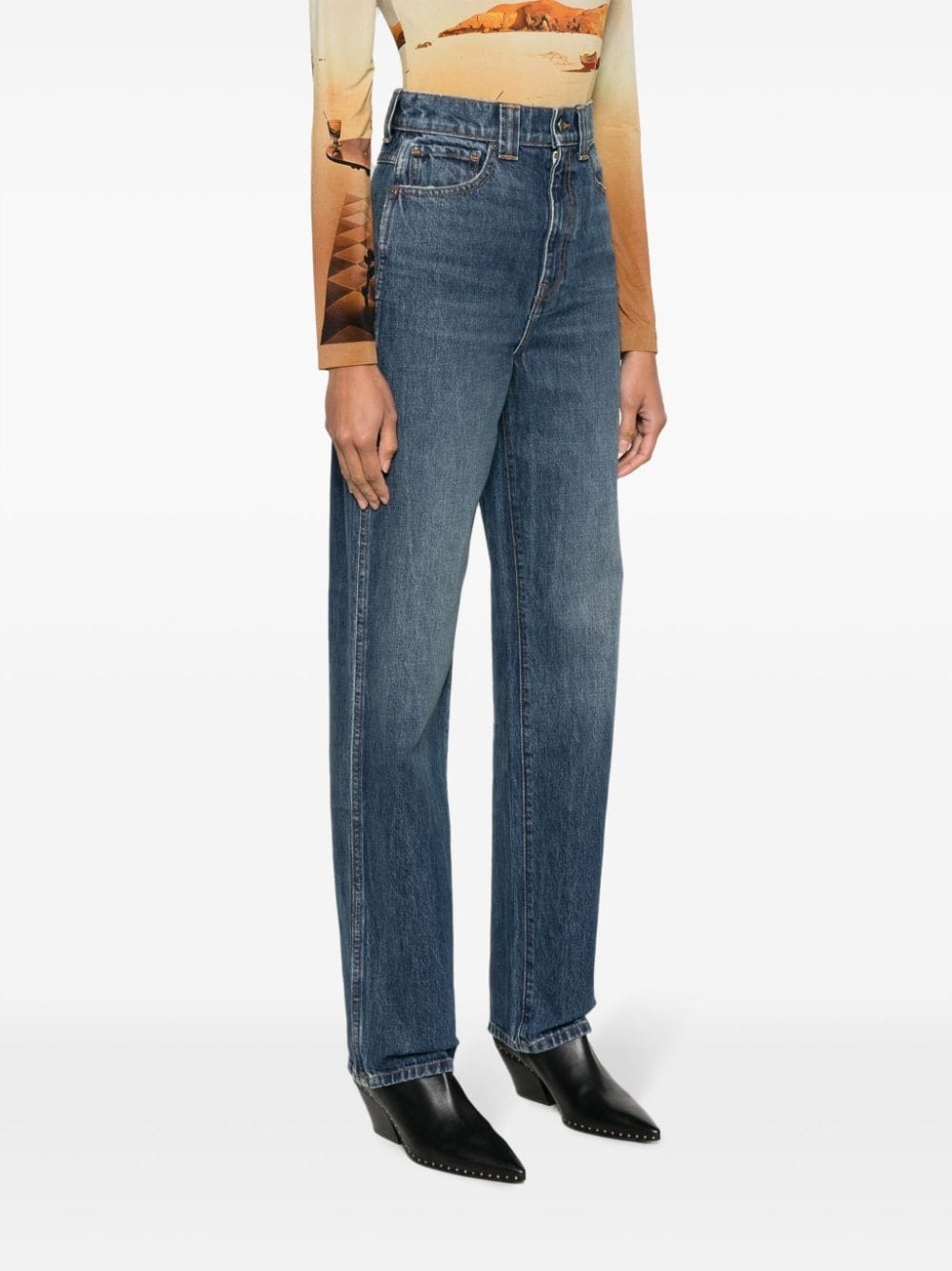 Albi straight-leg jeans - 3