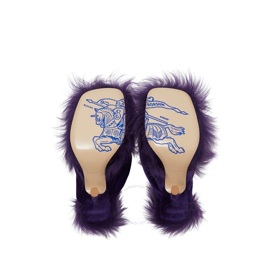 Burberry Step Post Heeled Sandals - 4